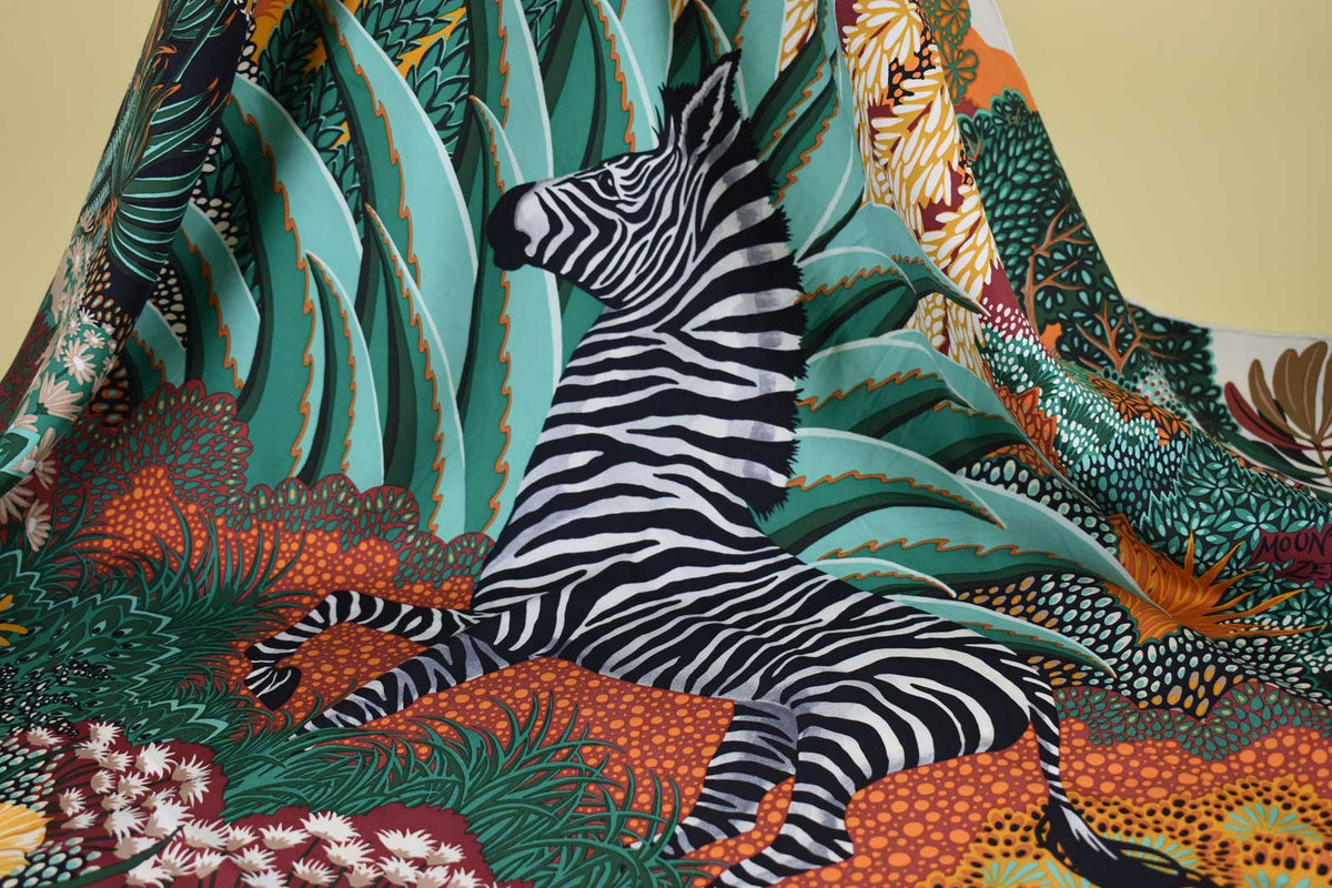 HERMES SCARF MOUNTAIN ZEBRA ALICE SHIRLEY – GIZEYE