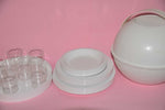 Load image into Gallery viewer, ITALIAN PICNIC BALL PICNIC SET X 6 BY CARLO VIGLINO FOR GUZZINI
