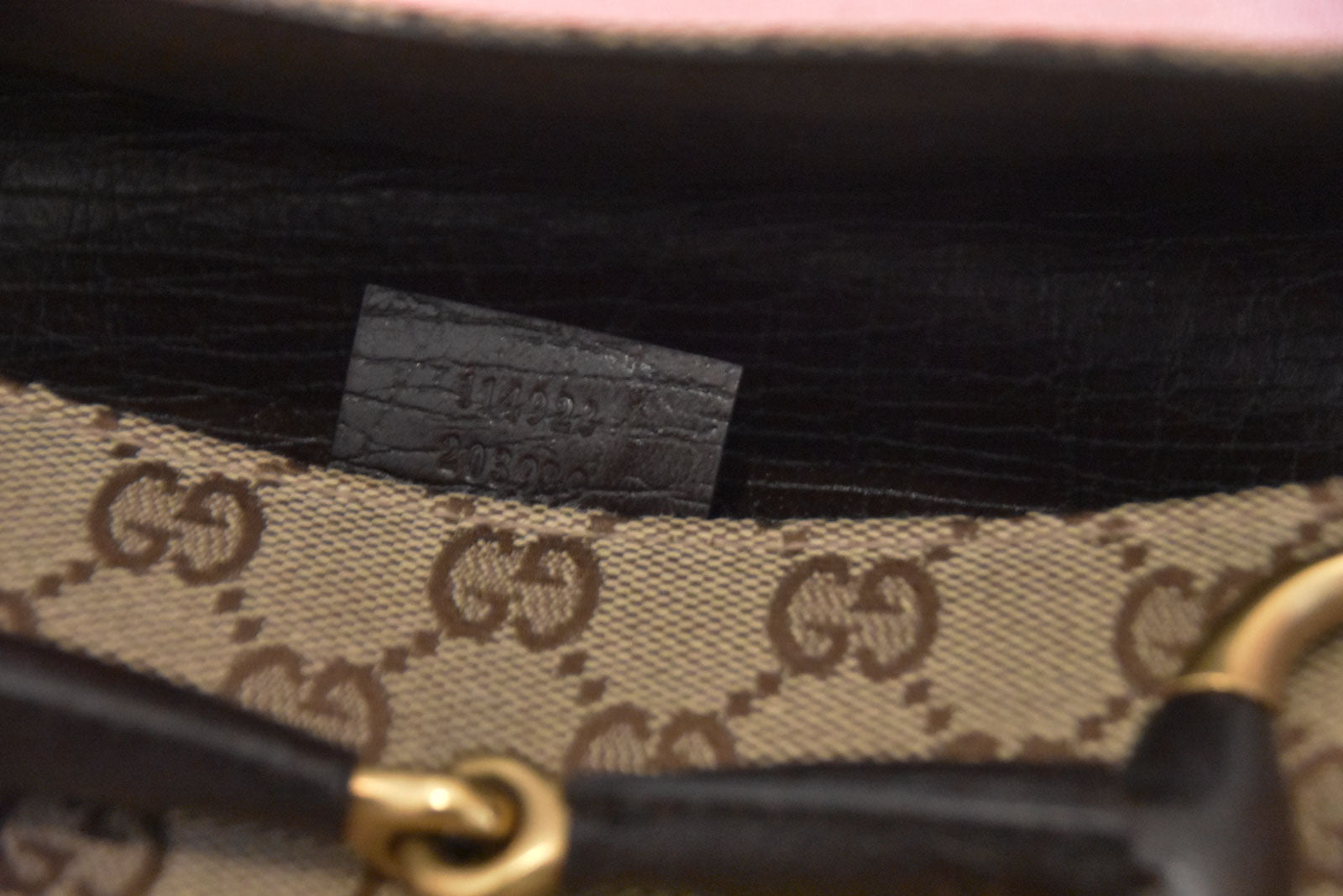 GUCCI HORSEBIT 1955 CHAIN LEATHER SHOULDER BAG