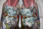 Load image into Gallery viewer, GUCCI GG SUPREME PRINCETOWN BLOOMS SLIPPER
