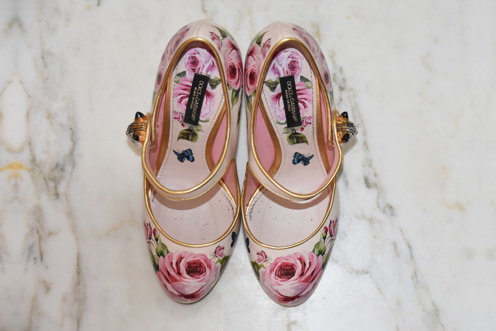 DOLCE&GABBANA VALLY ROSE PUMPS
