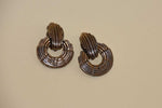 Load image into Gallery viewer, GIVENCHY ROUND GOLD PLATED EARRINGS
