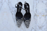 Load image into Gallery viewer, THE ATTICO ZEBRA PRINT PUMPS
