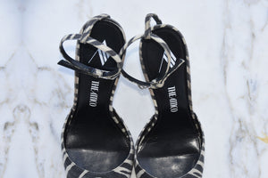 THE ATTICO ZEBRA PRINT PUMPS