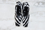 Load image into Gallery viewer, BOTTEGA VENETA PRINT BLACK/WHITE ZEBRA PRINT PUMPS
