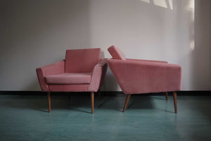 MID CENTURY STYLE ARMCHAIRS