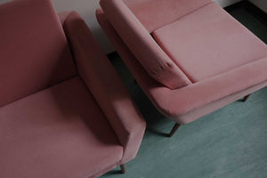 MID CENTURY STYLE ARMCHAIRS