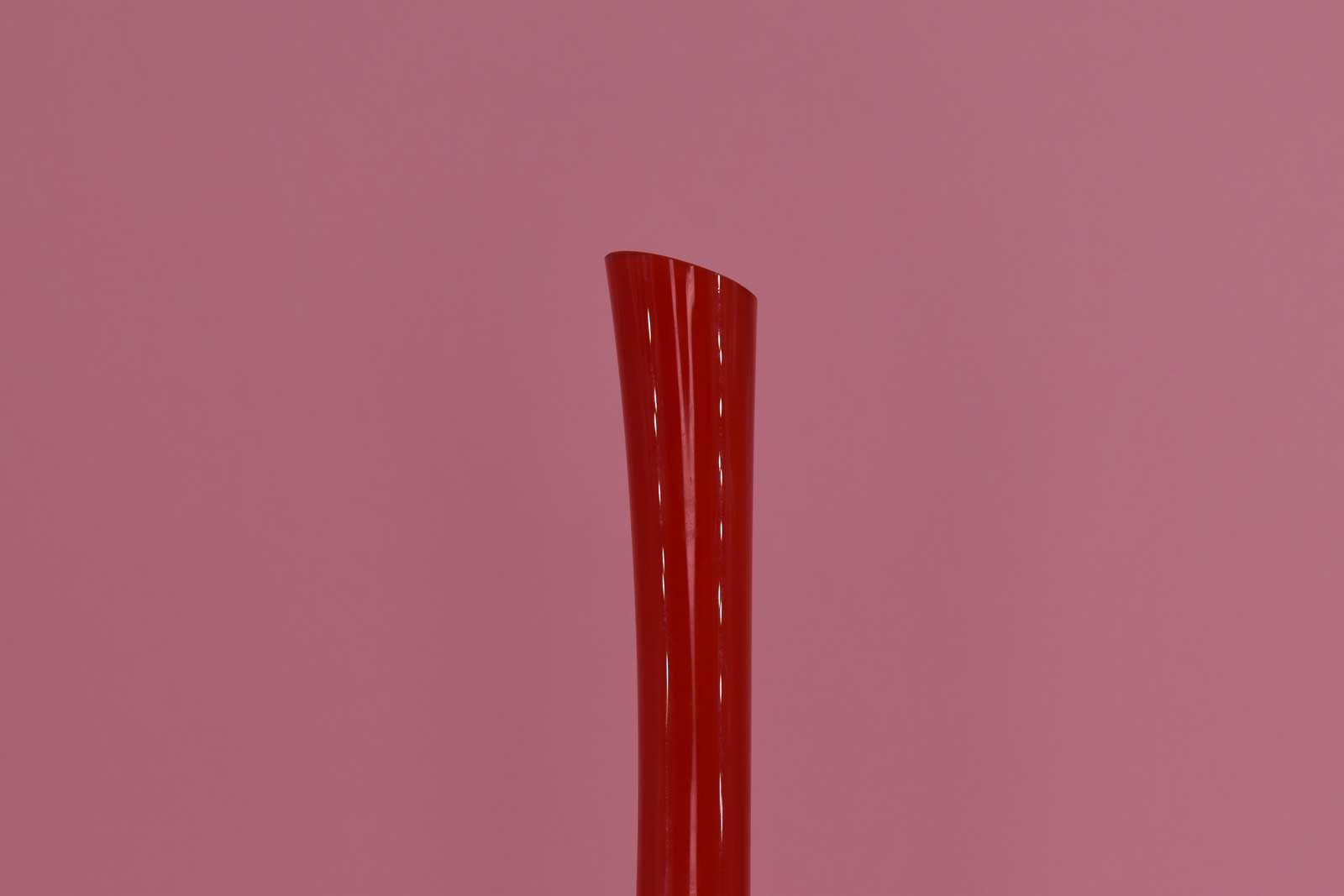 UNIQUE HANDMADE 1960'S GLASS VASE