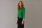 Load image into Gallery viewer, GIVENCY GREEN SILK BLAZER
